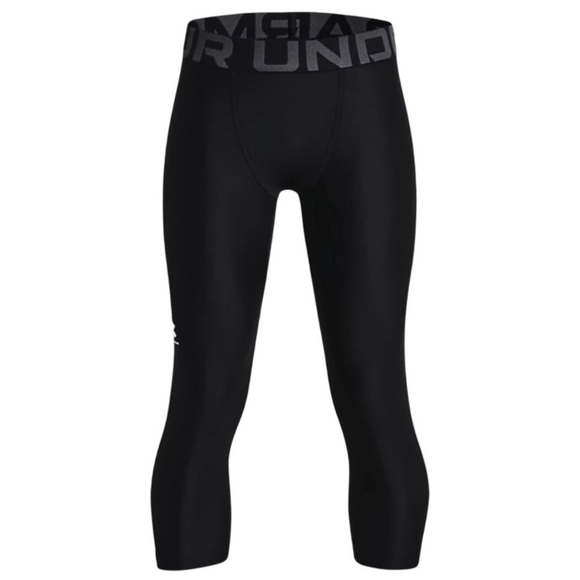 UNDER ARMOUR • Boys HeatGear Armour ¾ Leggings - Picture 1 of 6